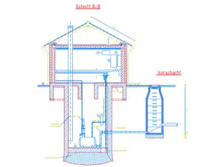 Schmutzwasser-Vorschacht Pumpwerk Verden-Walle