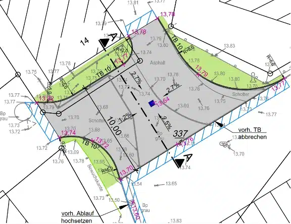 Straßensanierung 2025 in der Gemeinde Oyten
